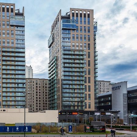 Golden Apartments Warsaw - Big And Bright Apartment In Platinum Towers- Browary- Grzyb61A Dış mekan fotoğraf