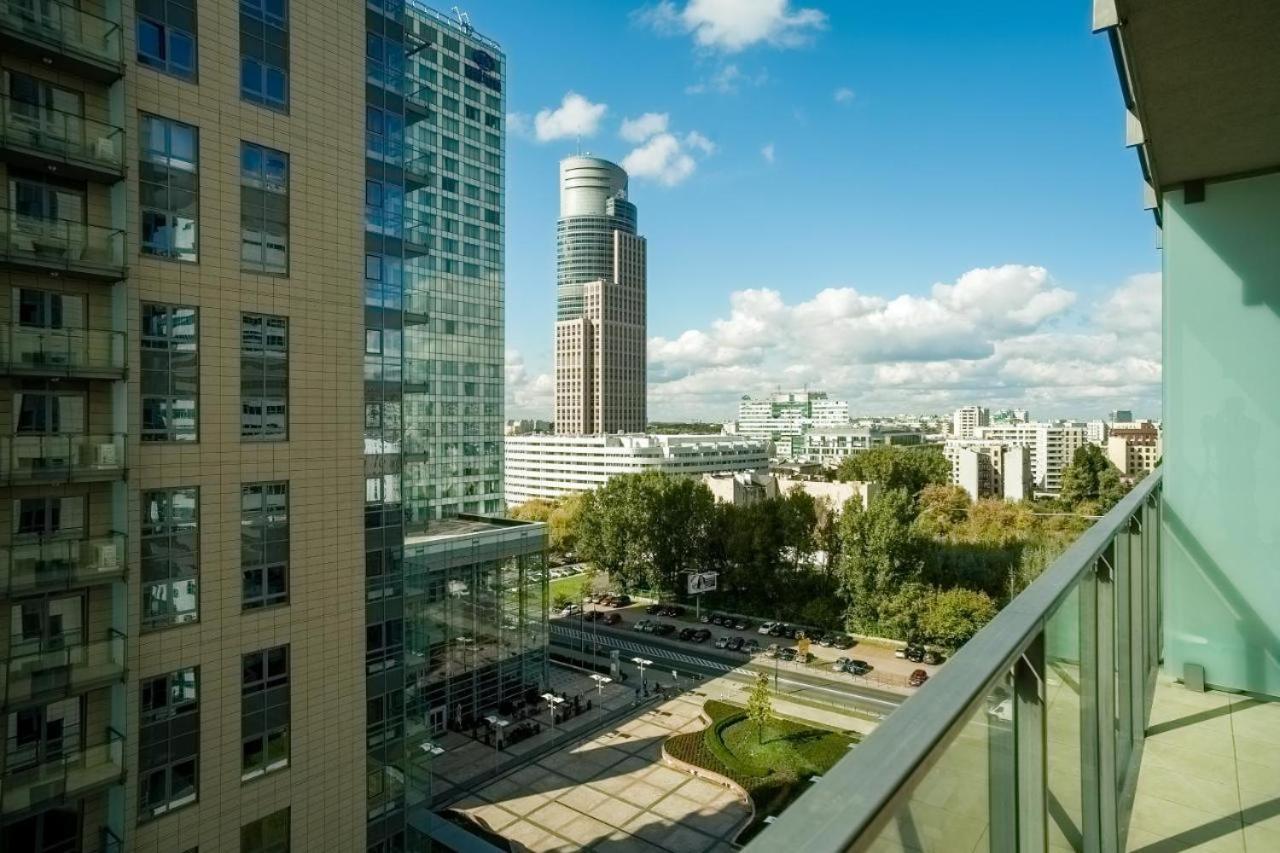 Golden Apartments Warsaw - Big And Bright Apartment In Platinum Towers- Browary- Grzyb61A Dış mekan fotoğraf